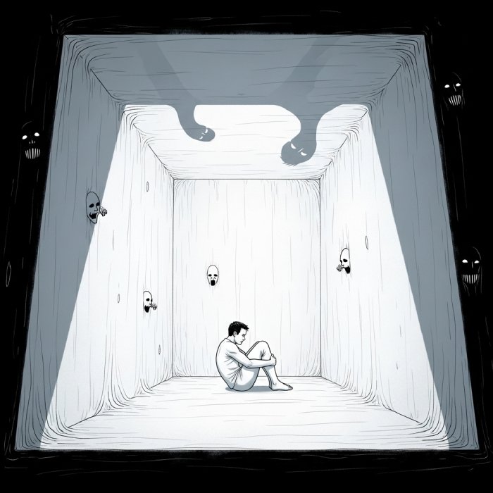 The Room That Hated Me - Psychological Paranormal Mystery Story Cover Art